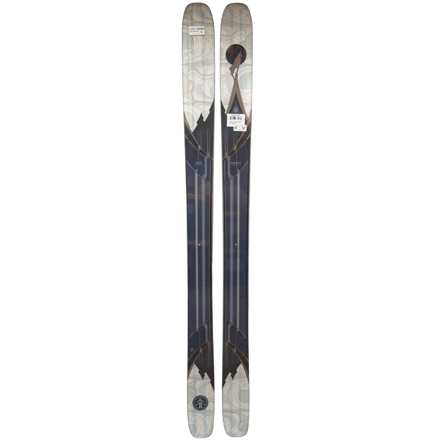 Cardiff GOAT 108 Enduro Skis - Men's (180cm)