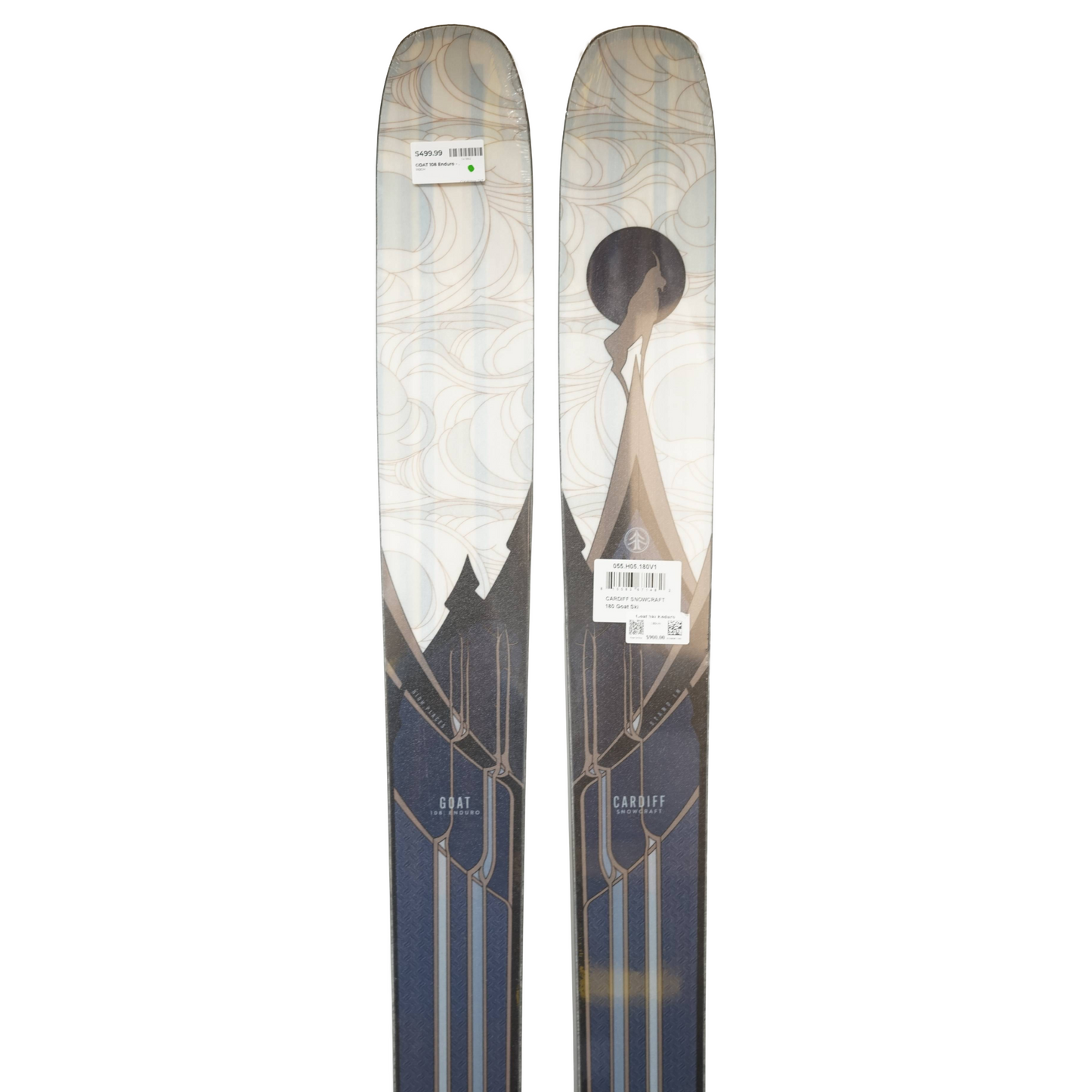 Cardiff GOAT 108 Enduro Skis - Men's (180cm)