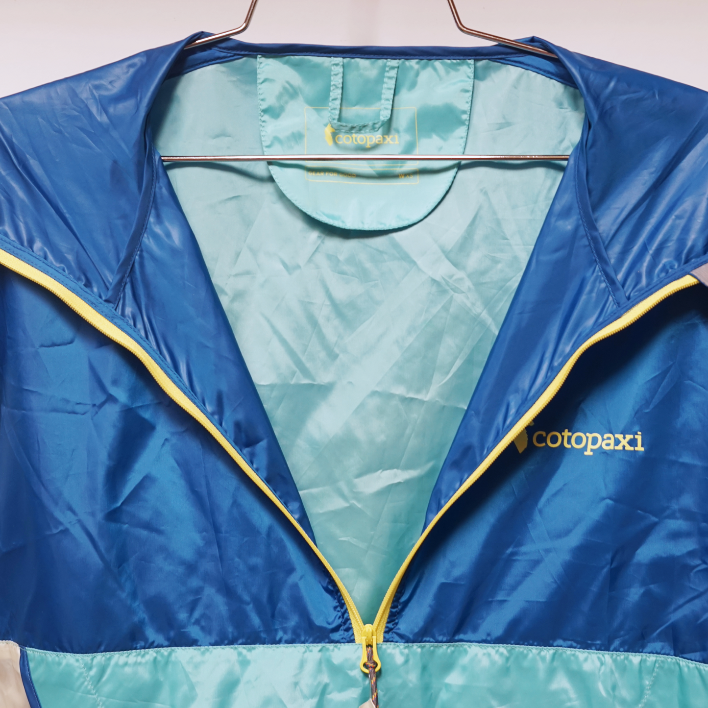 Cotopaxi Teca Windbreaker Half-Zip, Blue Crush - Unisex (S)