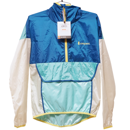 Cotopaxi Teca Windbreaker Half-Zip, Blue Crush - Unisex (S)