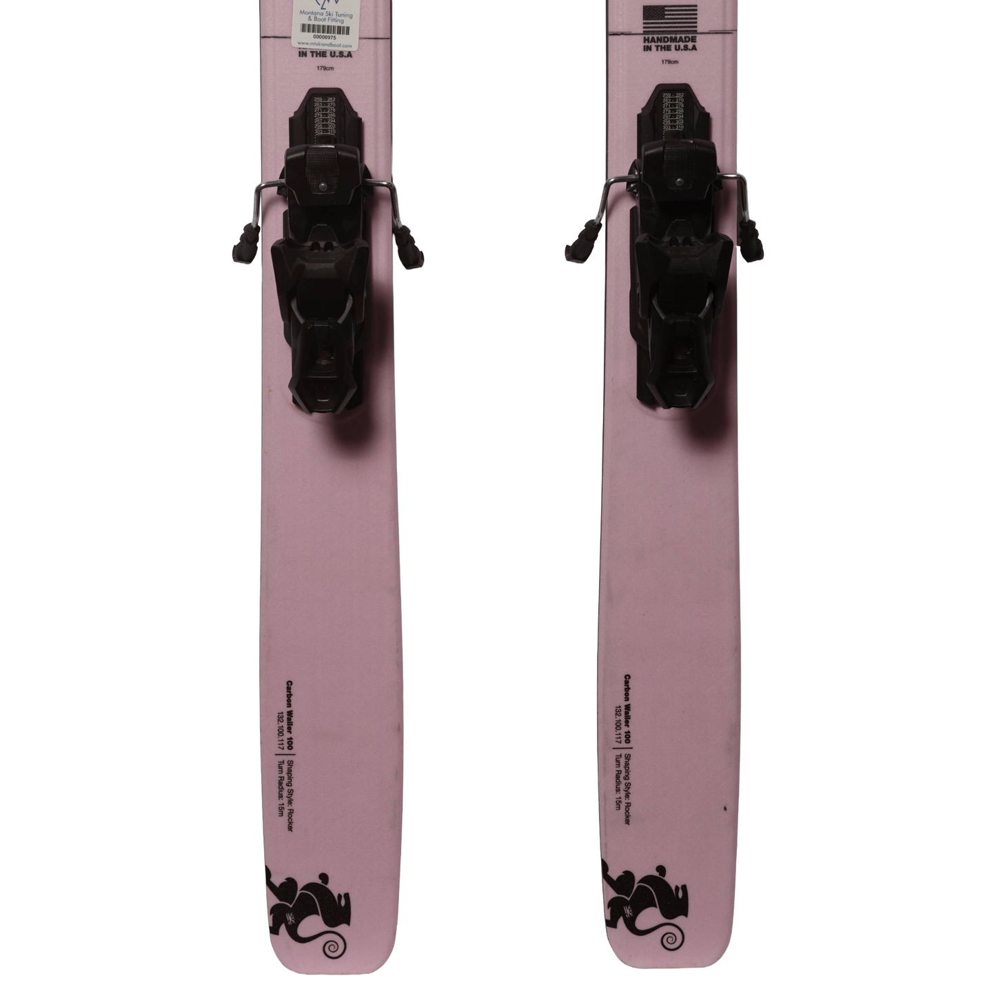 DPS Carbon Wailer 100 Skis + Tyrolia Attack 14 Demo Bindings - Women's