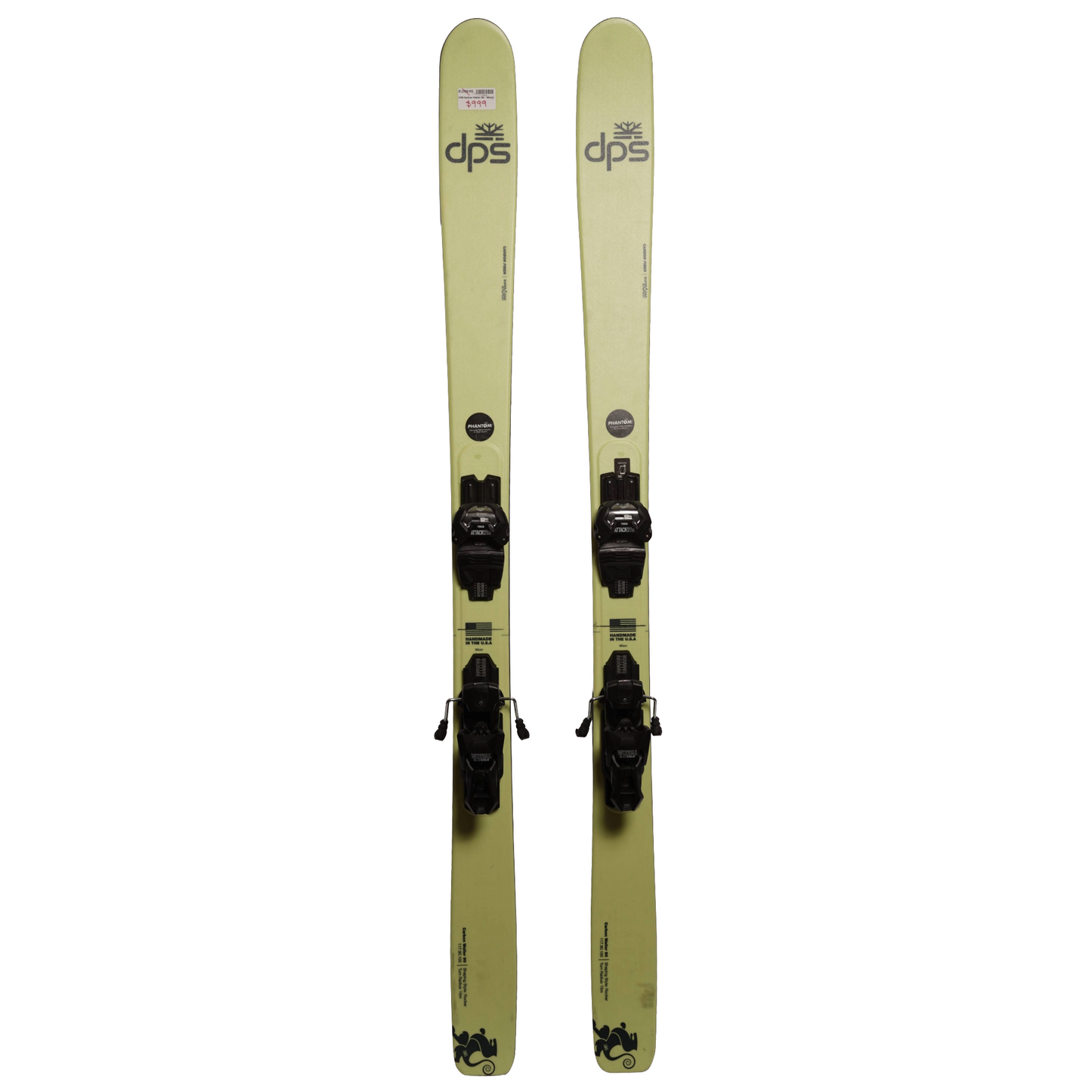 DPS Carbon Wailer 90 Skis + Tyrolia Attack LYT 13 Binding's DPS Carbon Wailer 90 Skis + Tyrolia Attack LYT 13 Binding's