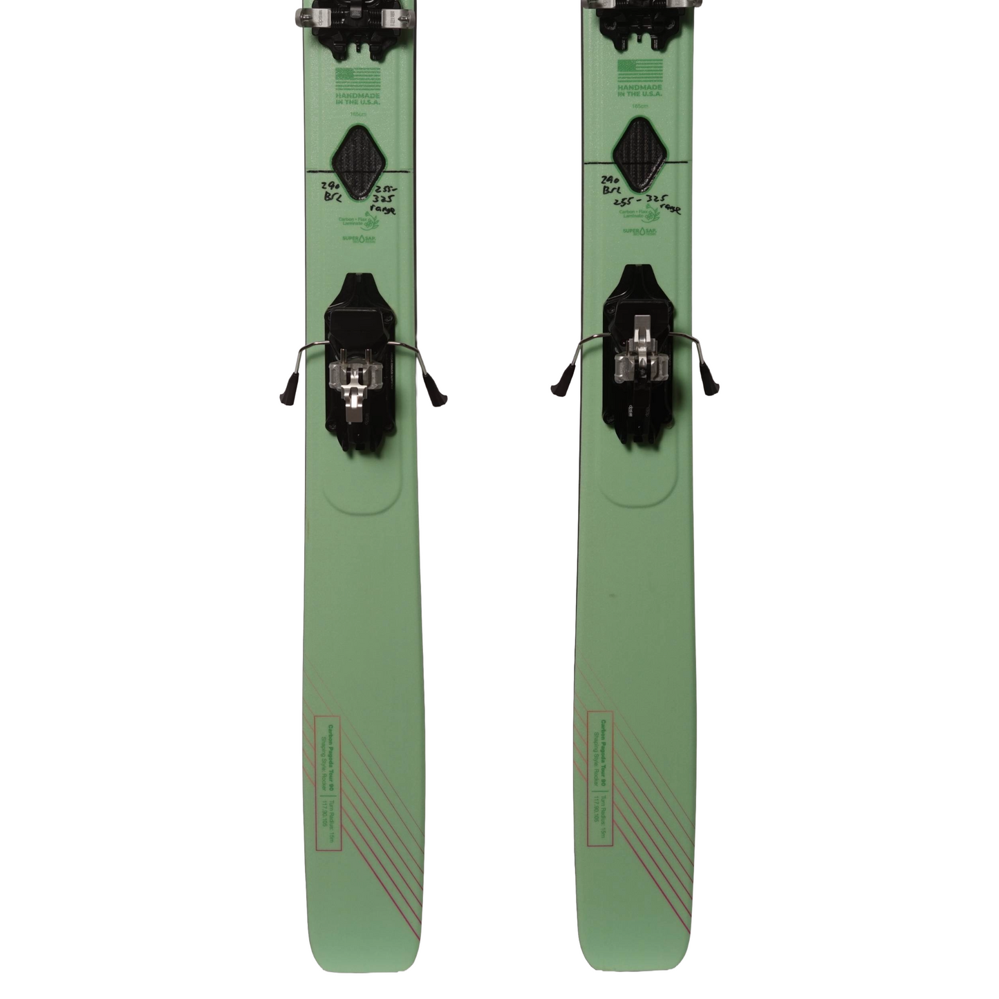 DPS Pagoda Tour 90 Skis + DPS Evo 12 Tour Bindings + Pre-Cut Skins - Unisex