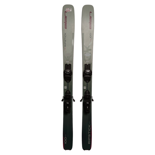Elan Ripstick 100 Skis + AttackLYT 11 Demo Binding's - Women's (154cm)