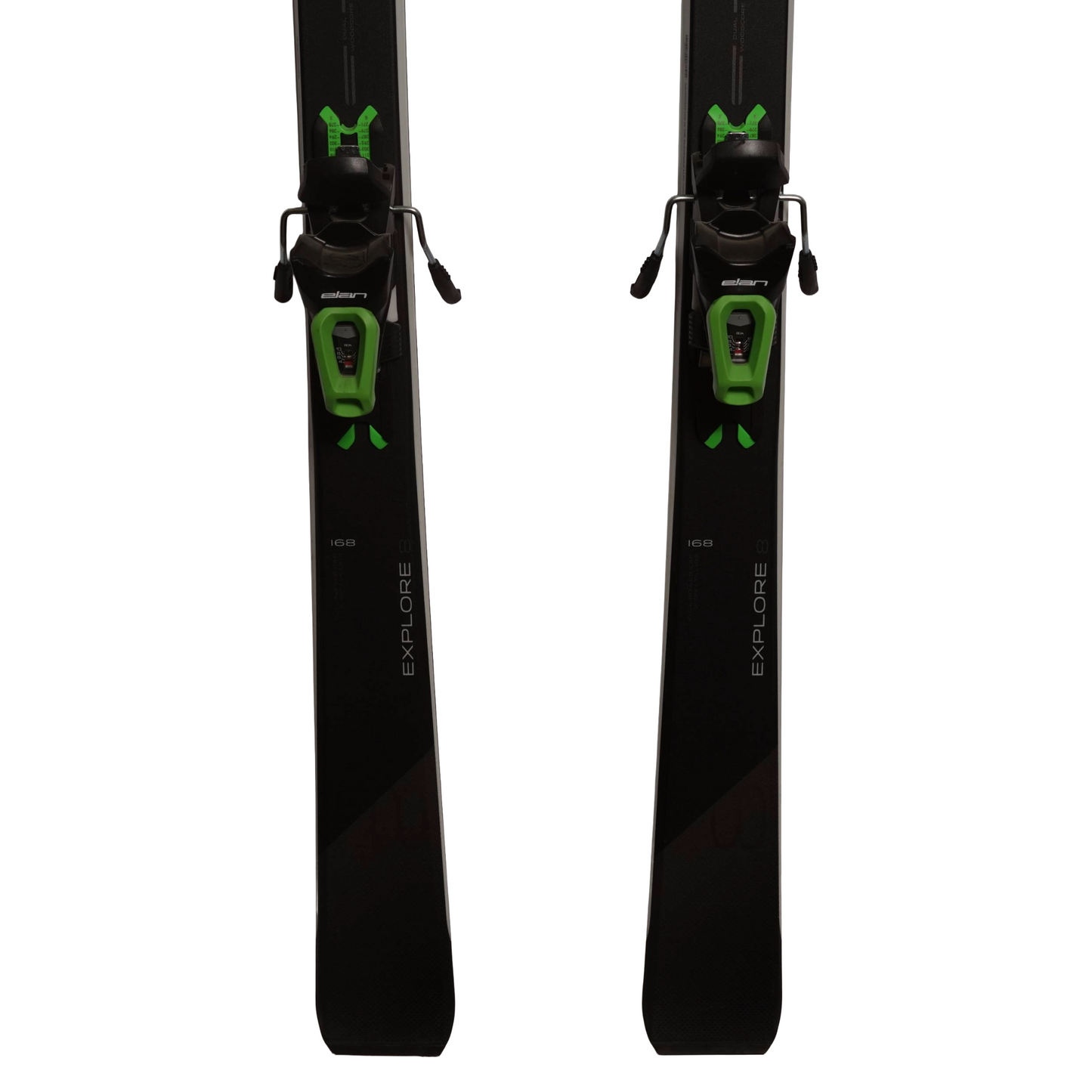 Elan Explore 8 Skis + Elan 10 Bindings - Men's