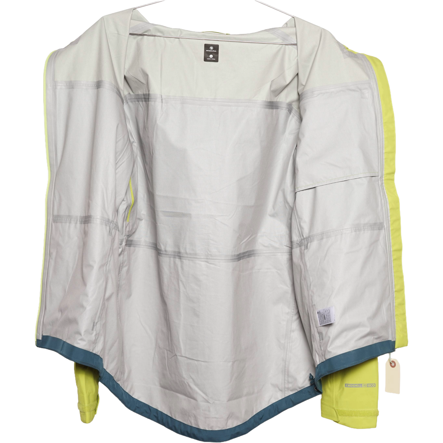 Endura SingleTrack Waterproof Jacket II, Lime Green - Men's