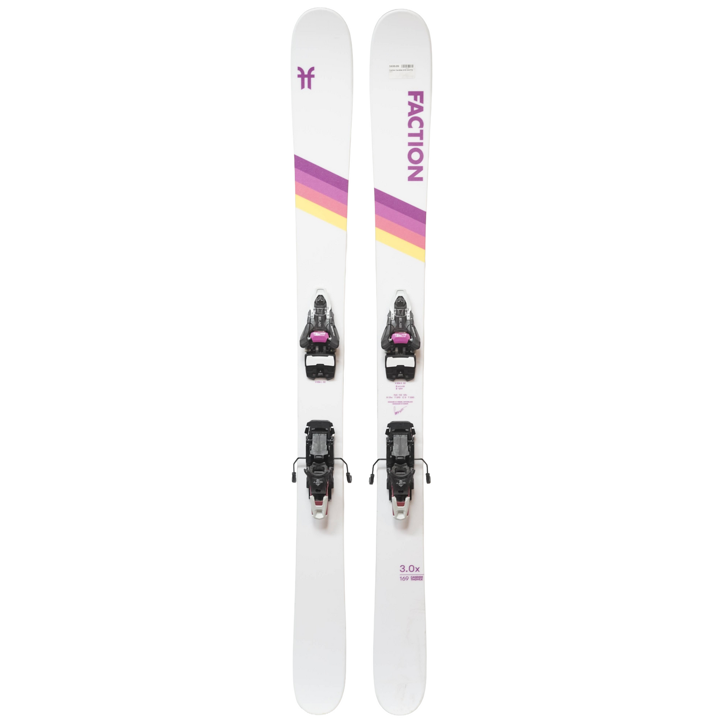Faction Candide 3.0 Skis + Salomon Shift 13 Bindings - Women's (169cm)