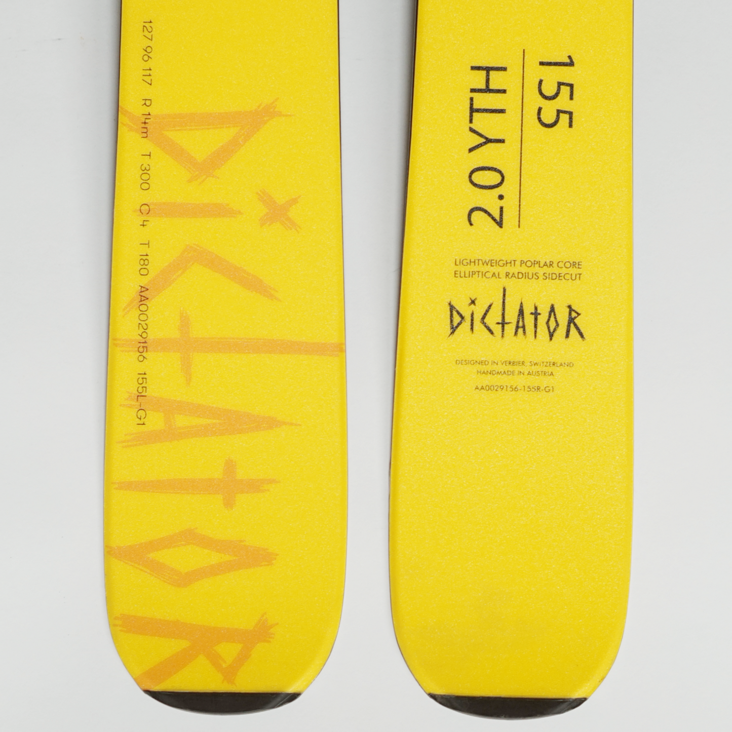 Faction Dictator 2.0 Youth w/ Faction Bindings (155cm)