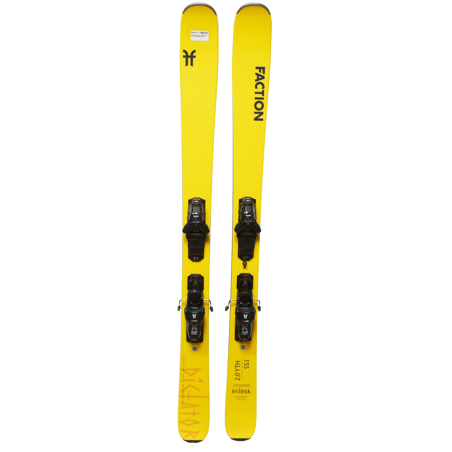 Faction Dictator 2.0 Youth w/ Faction Bindings (155cm)