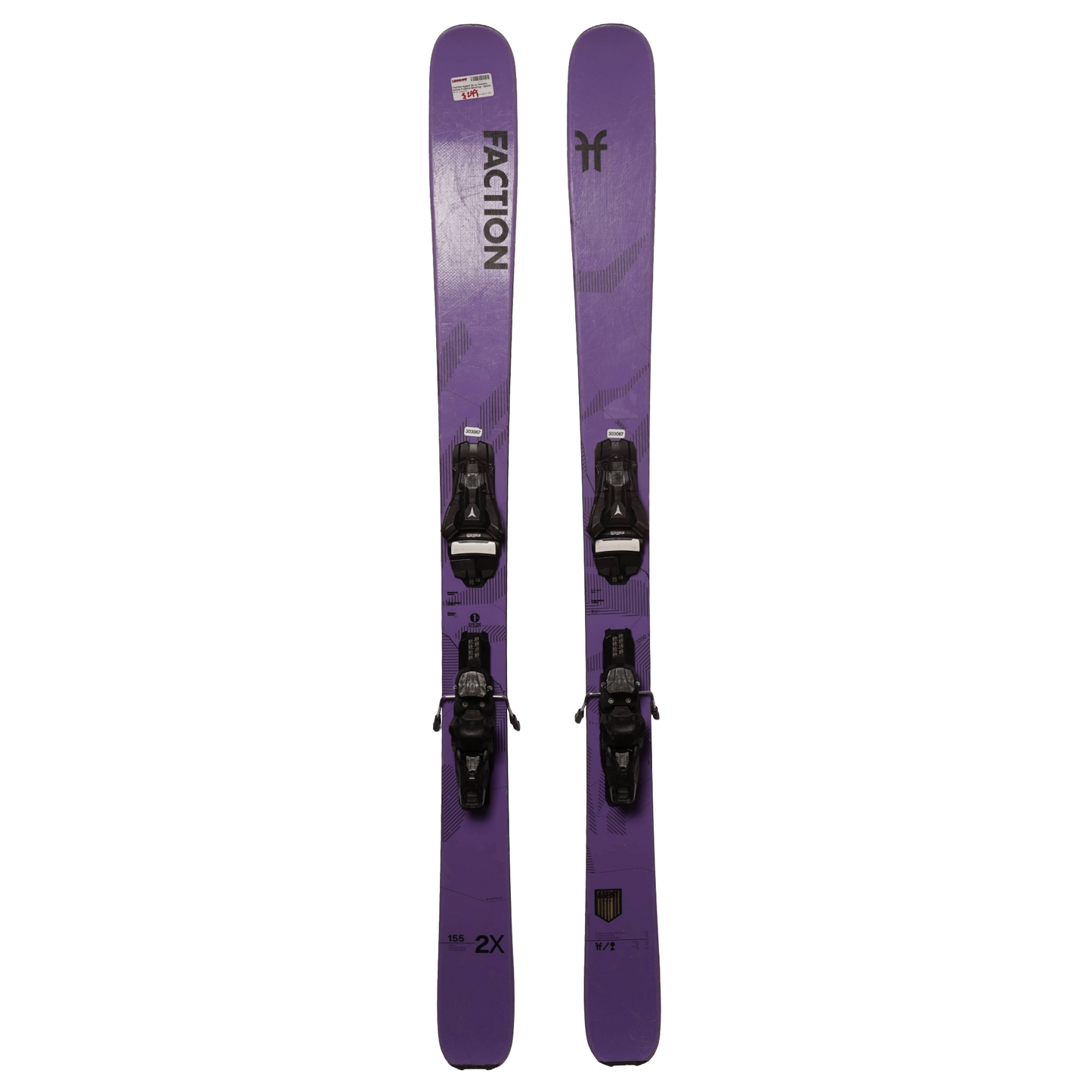 Faction Agent 2x Skis + Atomic Strive 11 Demo Binding