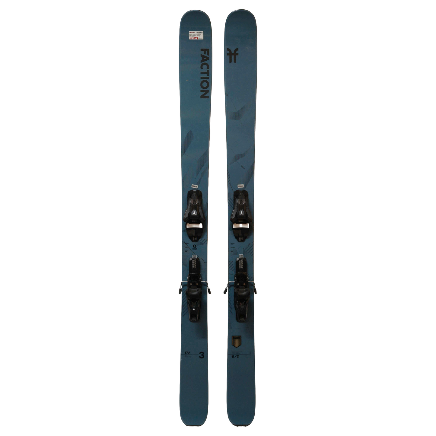 Faction Agent 3 Ski's + Atomic Strive 11 Binding's - (172cm & 188cm)