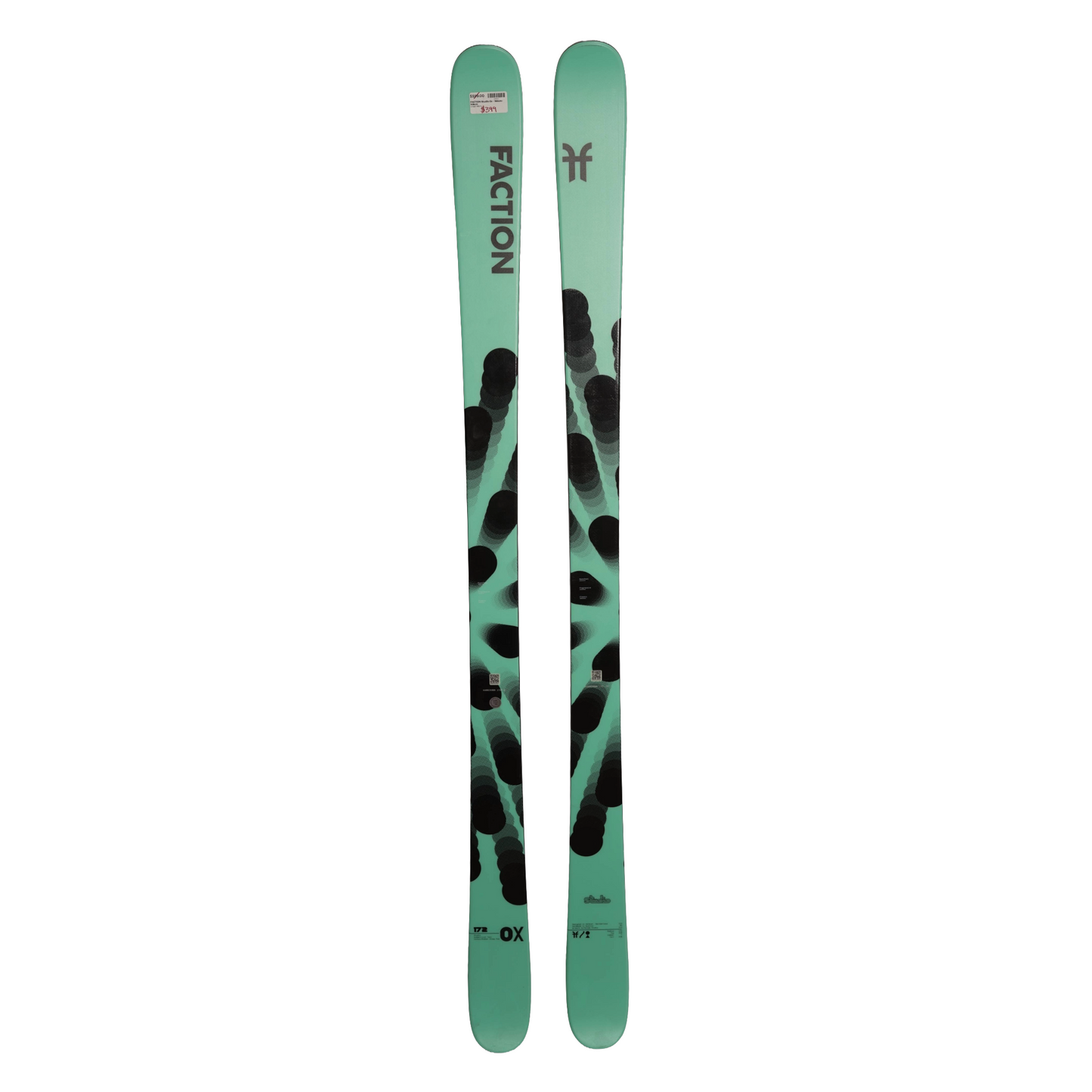 Faction Studio 0x Flat Ski's, 2024 - Women's (172cm)