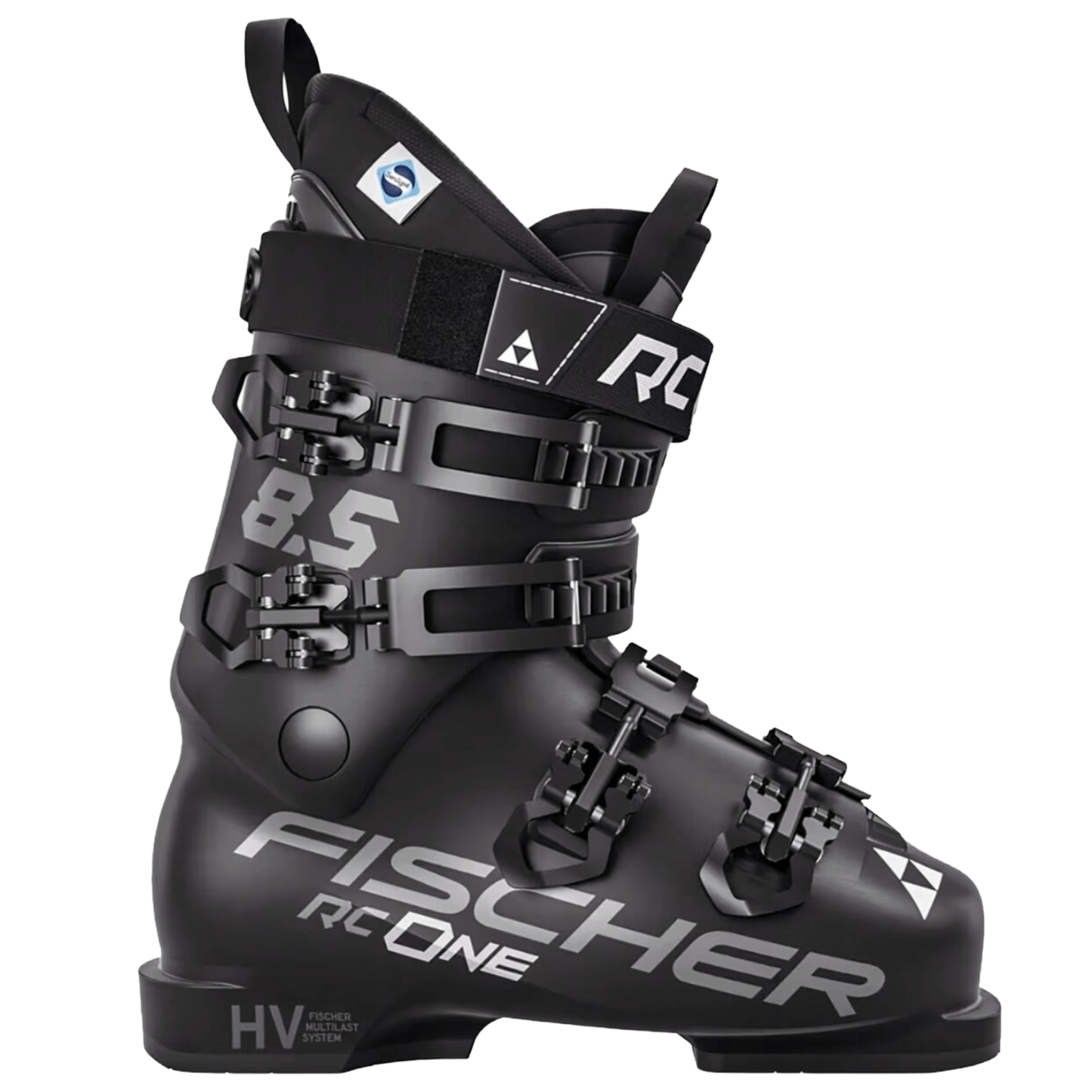 Fischer RC One 8.5 Black Ski Boots, 2025 (HV) - Women's – The Gear Fischer RC One 8.5 Black Ski Boots, 2025 (HV) - Women's – The Gear
