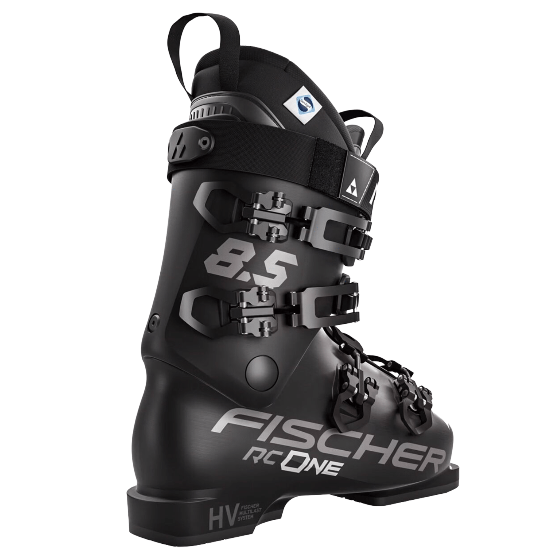 Fischer RC One 8.5 Black Ski Boots, 2025 (HV) - Women's – The Gear Fischer RC One 8.5 Black Ski Boots, 2025 (HV) - Women's – The Gear