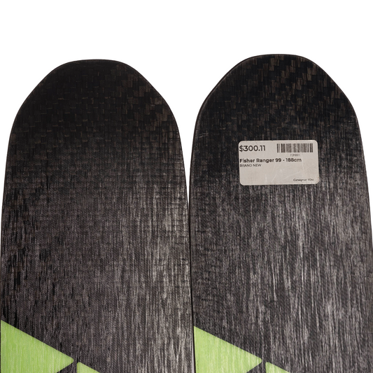 Fischer Ranger 99 Flat Skis (Never Mounted)