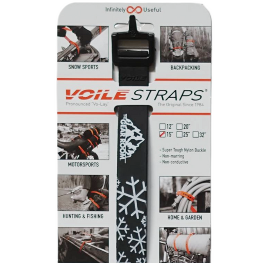 The Gear Room Snowflake Strap 15"