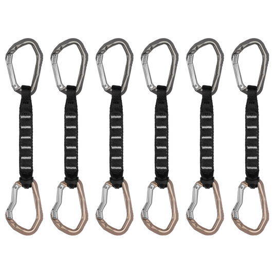 Grivel Sport Stealth Quickdraw - 6pk