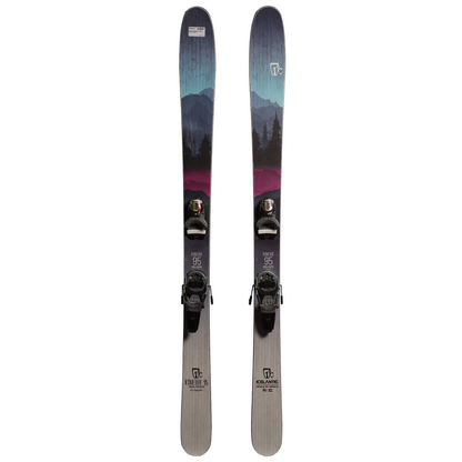 Icelantic Riveter 95 Skis + Look Pivot 12 Bindings - Women's