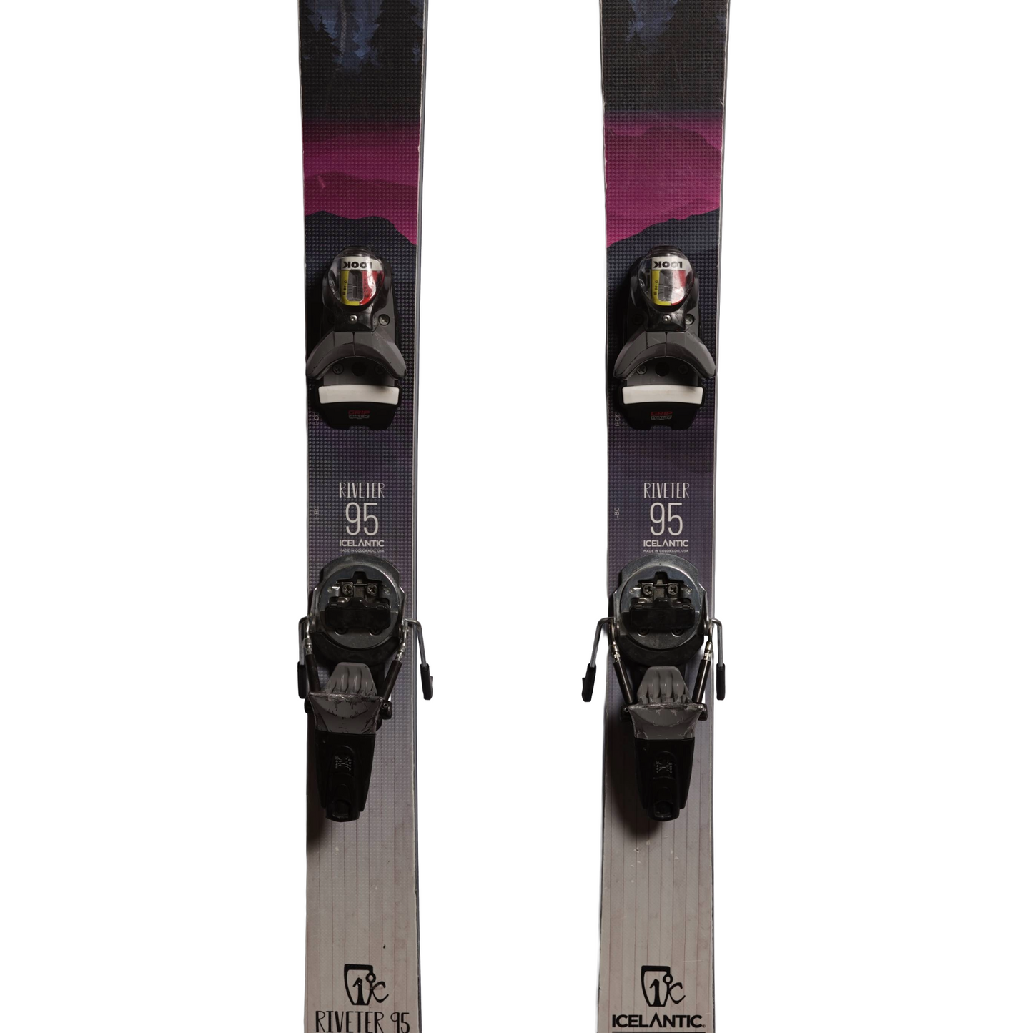 Icelantic Riveter 95 Skis + Look Pivot 12 Bindings - Women's