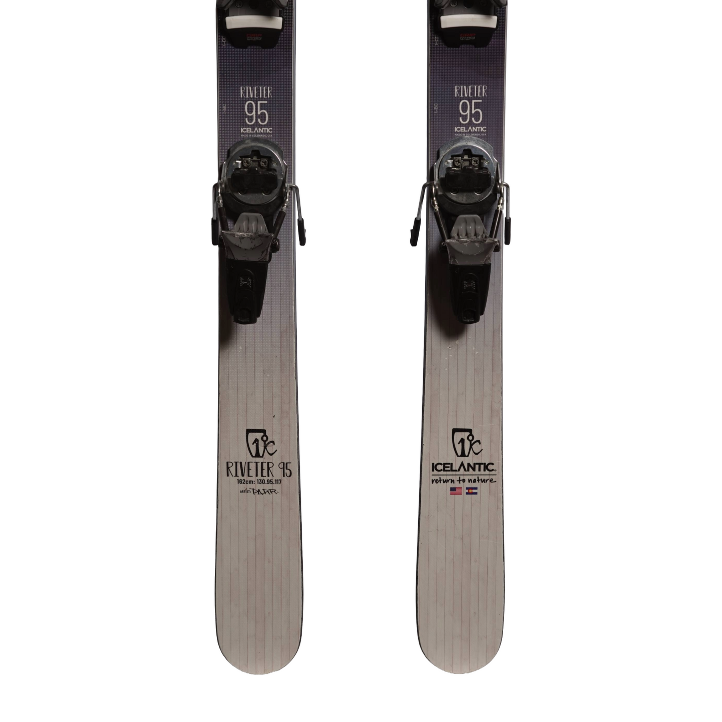 Icelantic Riveter 95 Skis + Look Pivot 12 Bindings - Women's