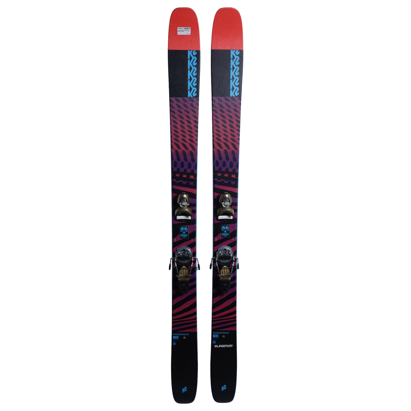 K2 Mindbender 116C Skis, 2022 + Look Pivot 15 Bindings - Men's (186cm)