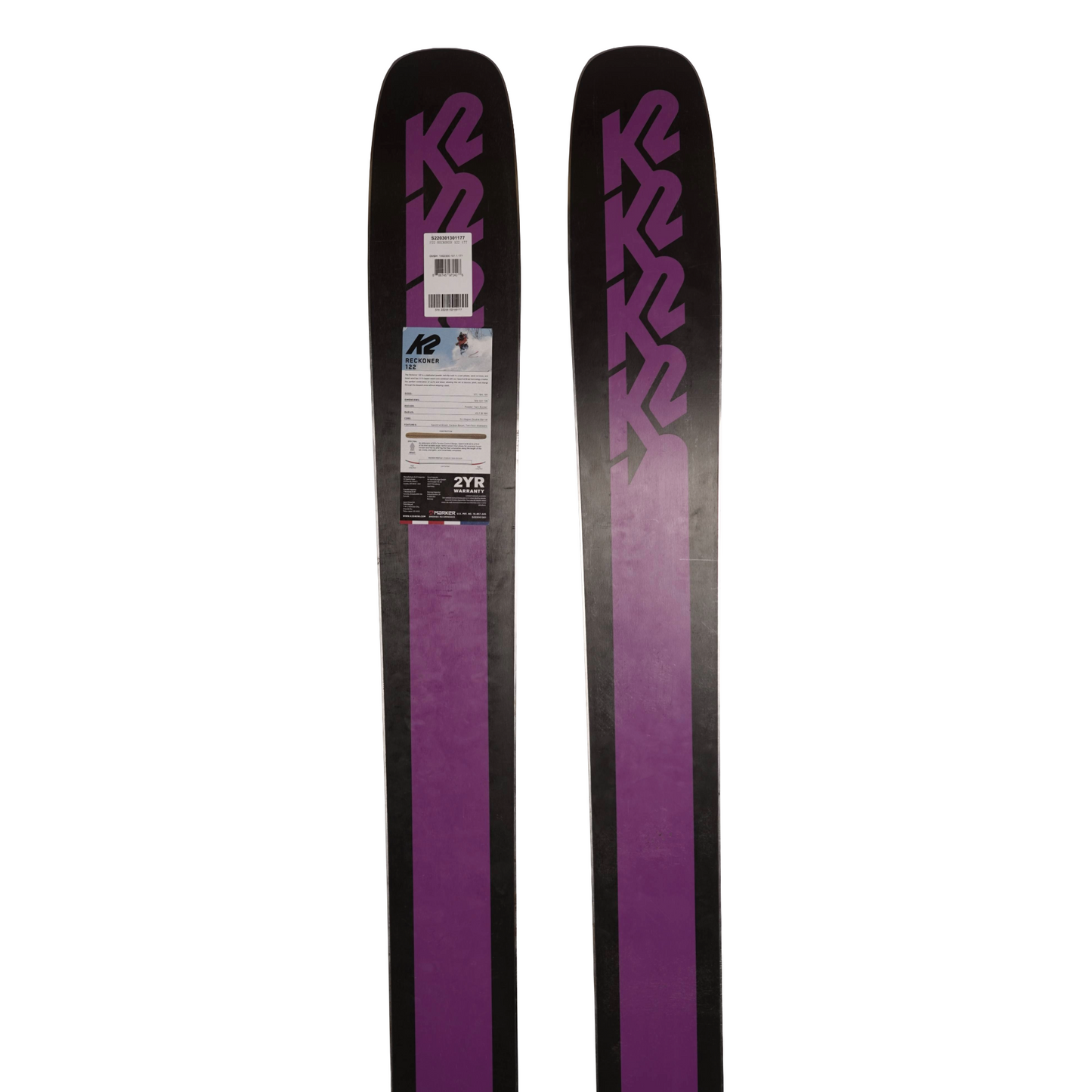K2 Reckoner 122 Flat Ski's, 2023 - Men's (177cm)