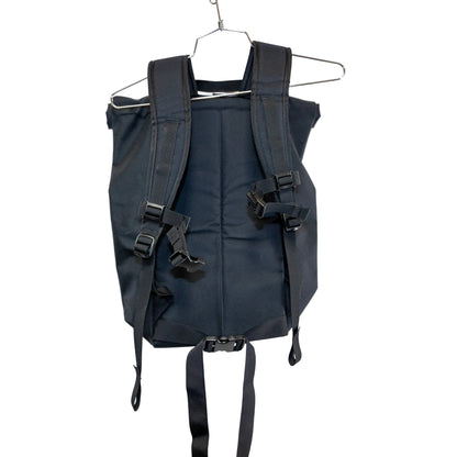 Organic Roll Down Backpack 28L - Black/Pink