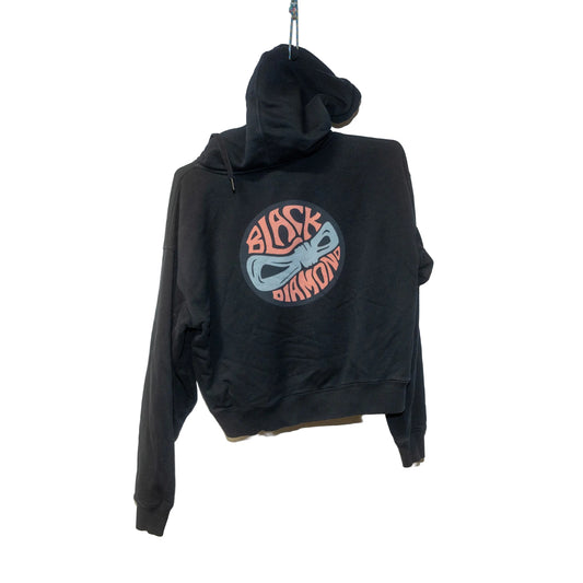 Black Diamond Cropped Hoodie - Women's (XS)