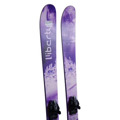 Liberety Genesis 96 Skis, 2024 + Tyrolia 12 Demo Bindings - Women's (165cm)