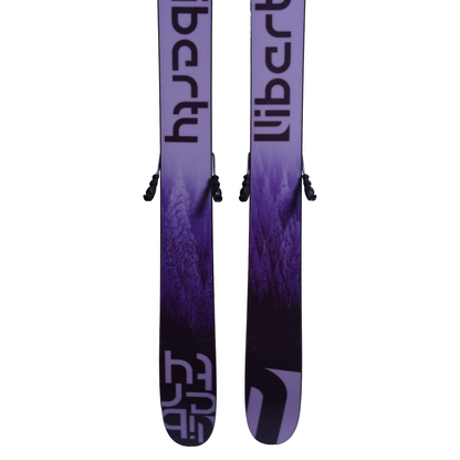 Liberety Genesis 96 Skis, 2024 + Tyrolia 12 Demo Bindings - Women's (165cm)