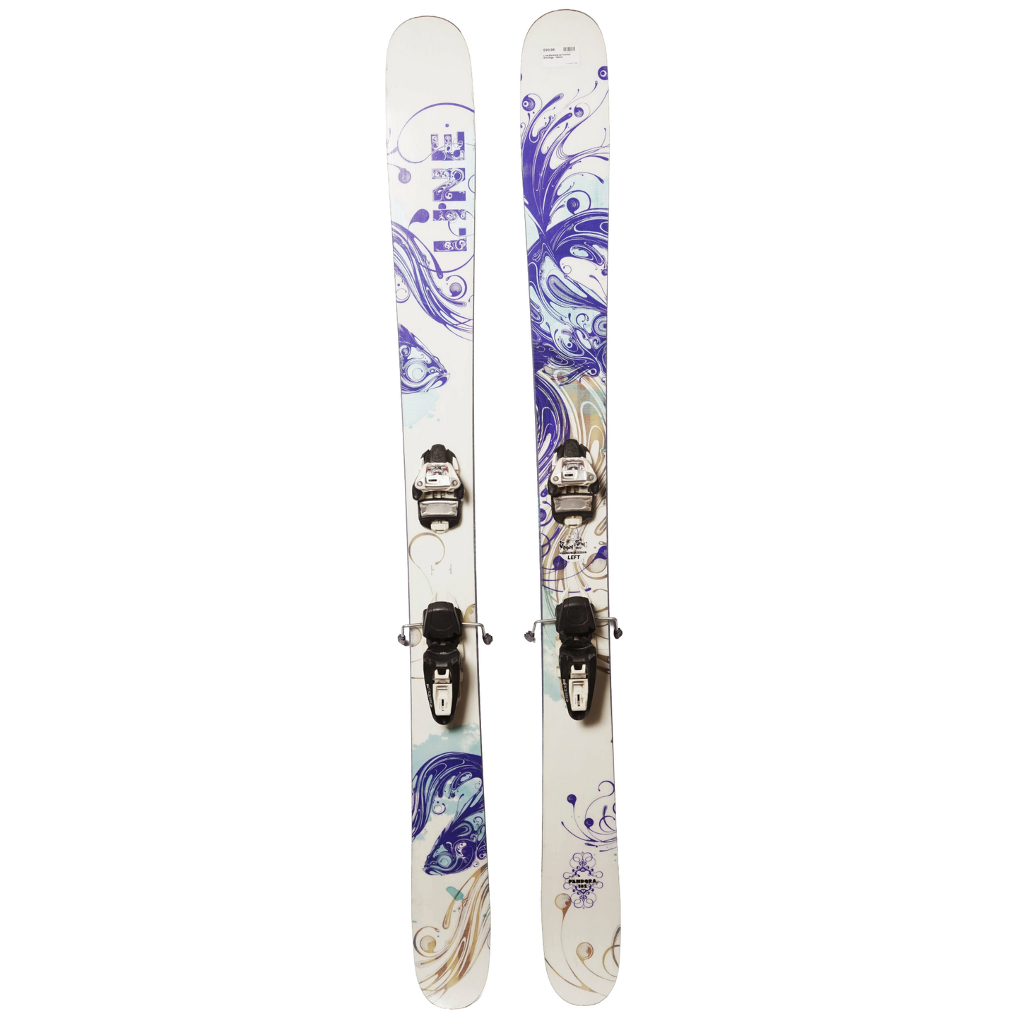Line Pandora 115, 2011 + Marker Squire Bindings - Women's