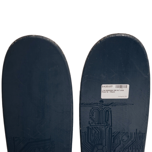 Line Sakana 106 w/ Look Pivot 12