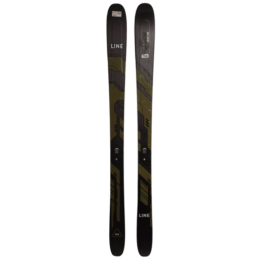 Line Blade Optic 92 Flat Ski's, 2024 - Men's (175cm)
