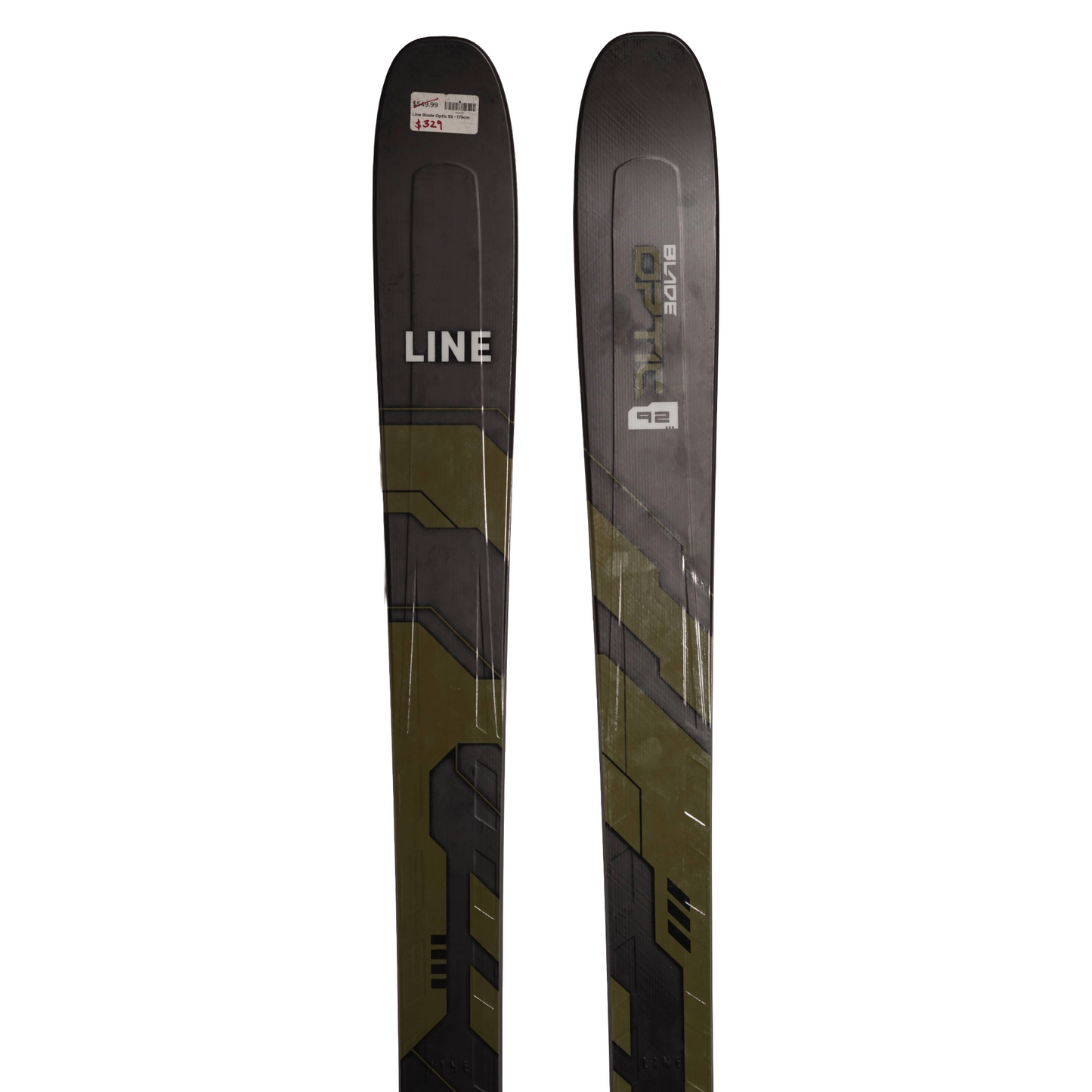 Line Blade Optic 92 Flat Ski's, 2024 - Men's (175cm)