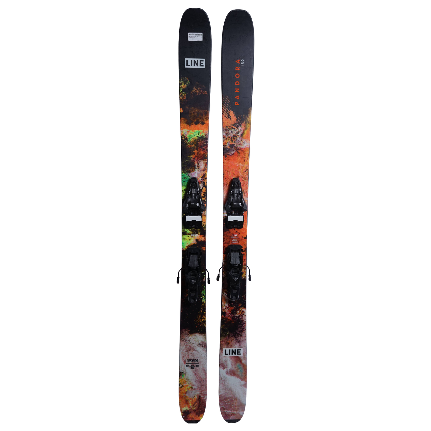 Line Pandora 106 Skis, 2025 + Salomon Shift 13 2.0 Touring Bindings - Men's (176cm)