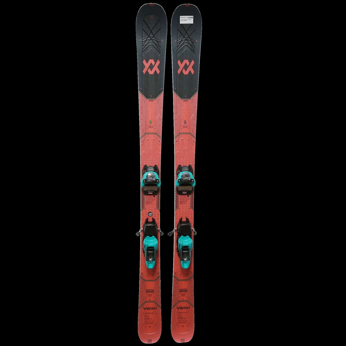 Volkl Mantra 88 Skis w/ Marker Squire 11 Bindings