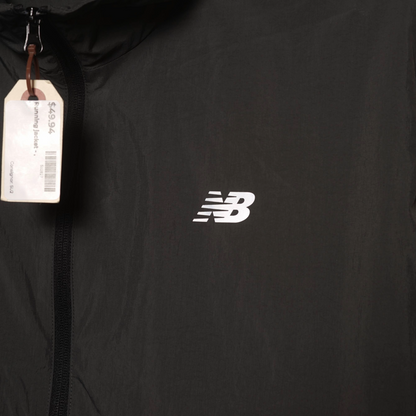 New Balance Shifted Hooded Jacket, Black - Men's