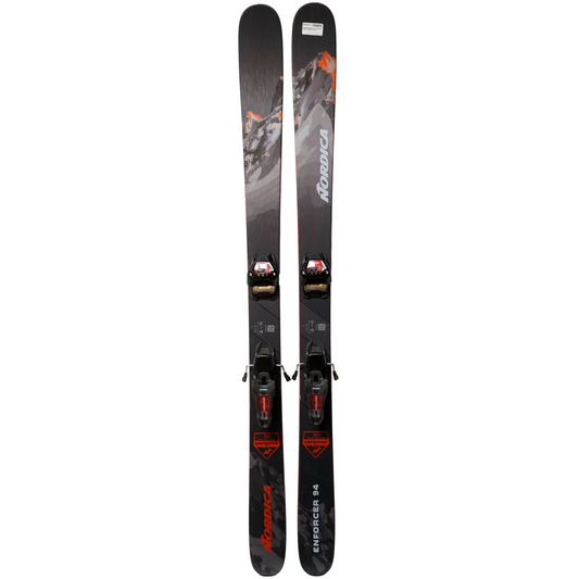 Nordica Enforcer 94 Skis w/ Marker Griffon Bindings (165cm)
