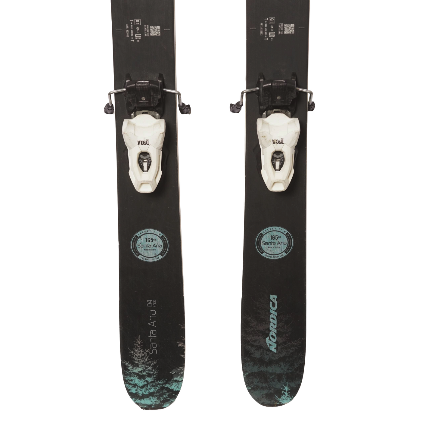 Nordica Santa Ana 104 Free Ski's + Tyrolia Attack 11 Bindings - Women's