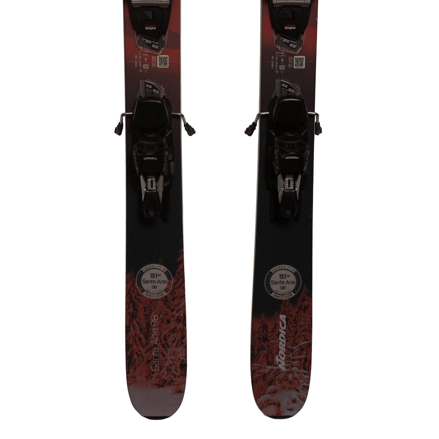 Nordica Santa Ana 98 Skis + Marker Squire 11 Demo Binding's - Women's
