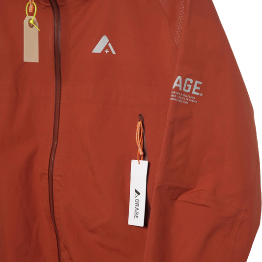 Orage Mtn-X Glacier 3L Jacket, Dark Terracotta - Men's