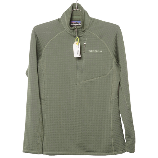 Patagonia R1 Pullover, Terrain Green - Women's (S)