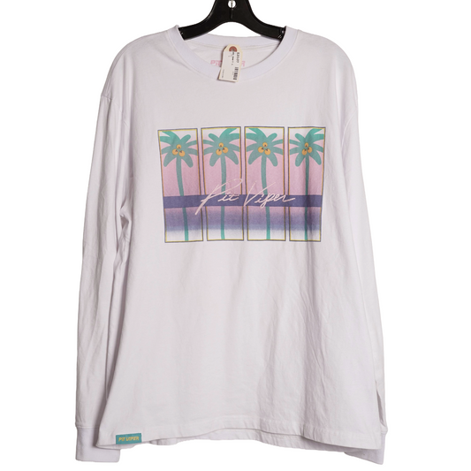 Pit Viper Palm Tree Long-Sleeved Shirt - Men's (L)