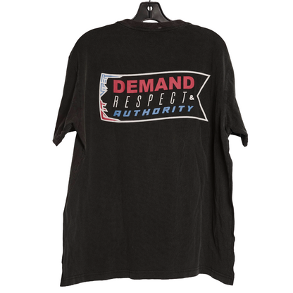 Pit Viper Tee, Demand Respect & Authority - Men's (L)