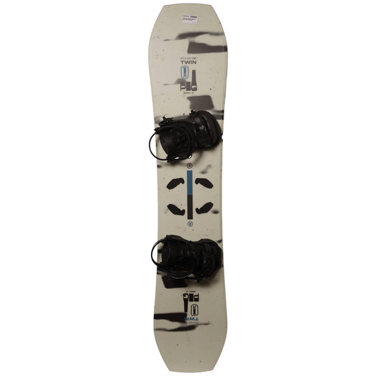 Ride Twin Pig Snowboard (151cm) + Union Atlas bindings - Men's