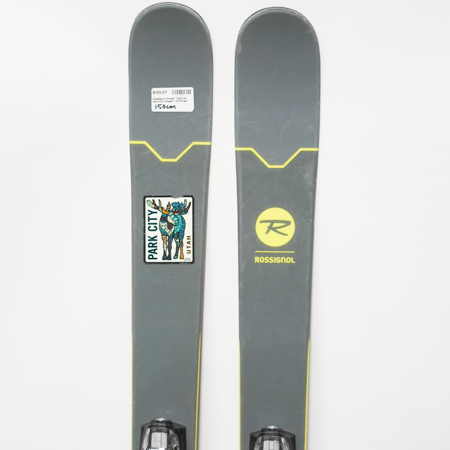 Rossignol Smash 7 Skis w/ Salomon Stage 11 Bindings