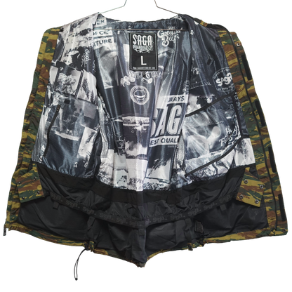 Saga 3L Anomie Jacket, 2012 Camo - Men's (L)