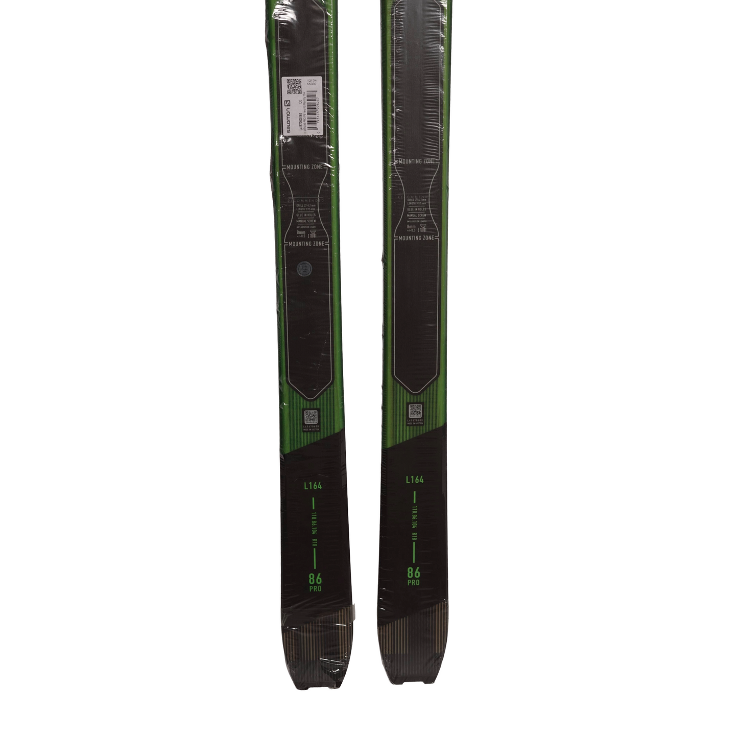 Salomon MTN 86 Pro Flat Ski's, 2024 - Men's (164cm)