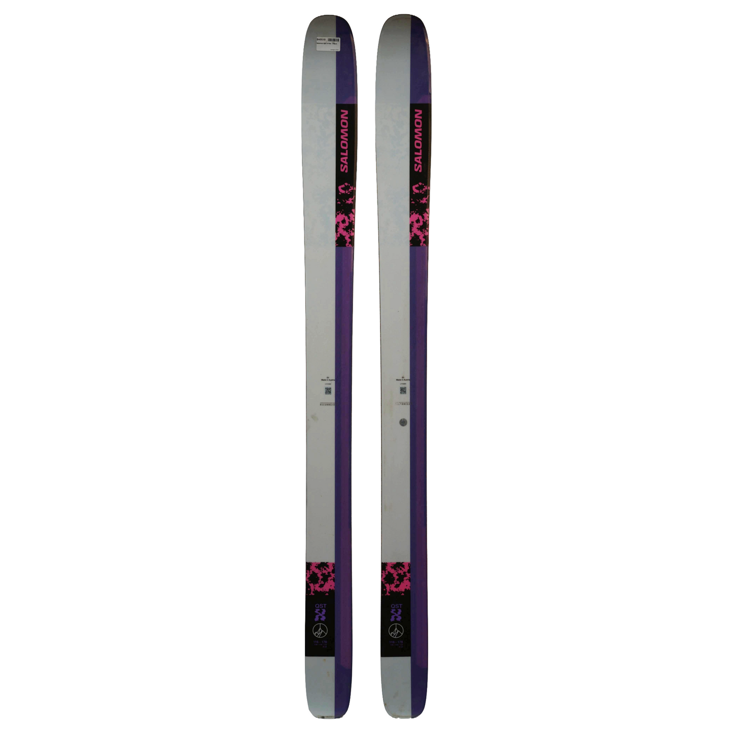Salomon QST X Flat Skis - (178cm)