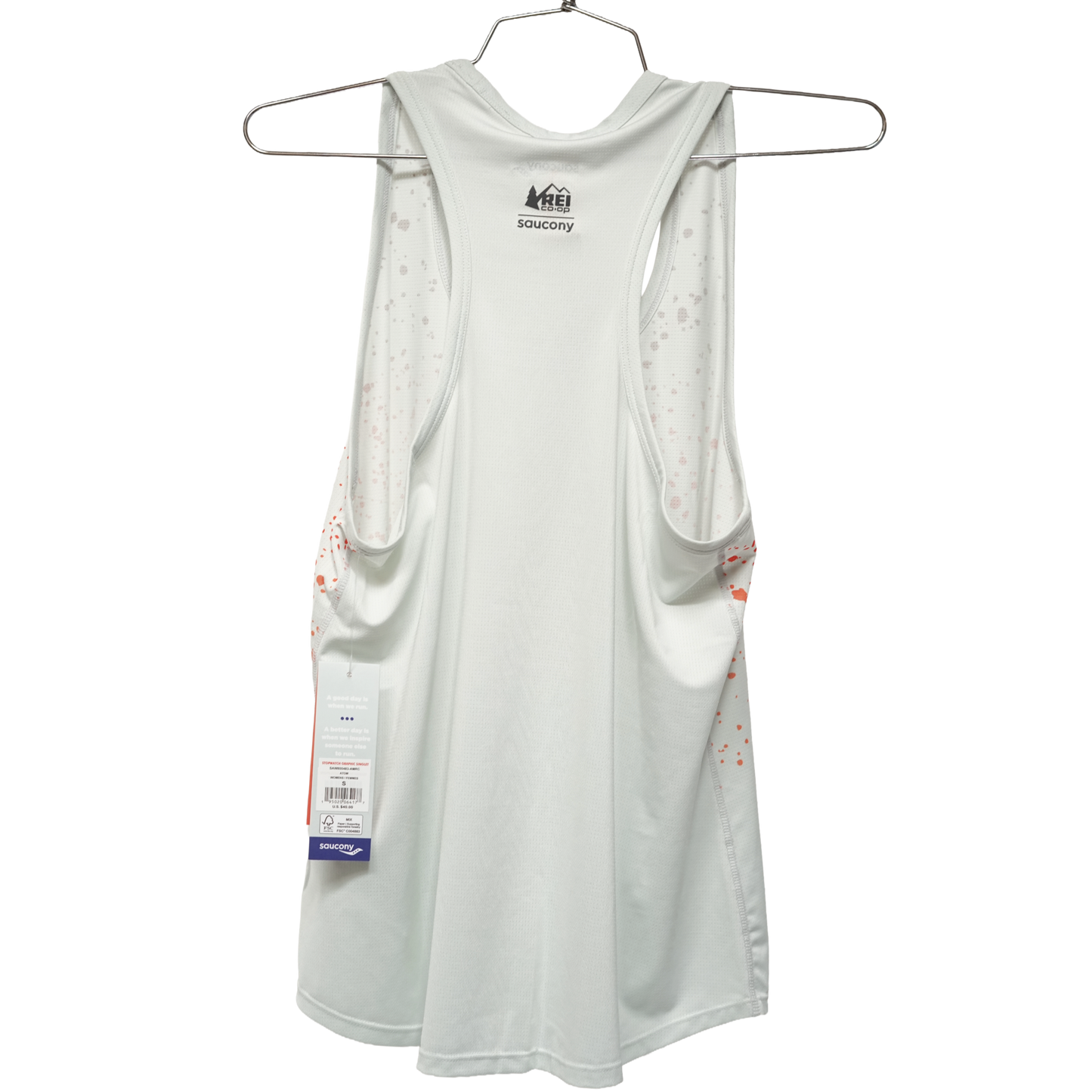 Saucony x REI Stopwatch Singlet, Atom - Women's (M)